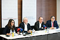 v.l.n.r. Dr. Naghme Kamaleyan-Schmied, Dr. Edgar Wutscher, Dr. Harald Mayer, Dr. Dietmar Bayer