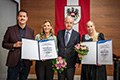 v.l.n.r. Patrick Schwanzer, Mag. Jenny Laimer, Dr. Johannes Steinhart, Mag. Andrea Eder 